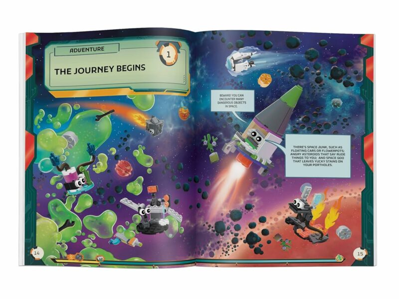 LEGO Books Build Your Own Story! Space Rescue Hardcover Book made by