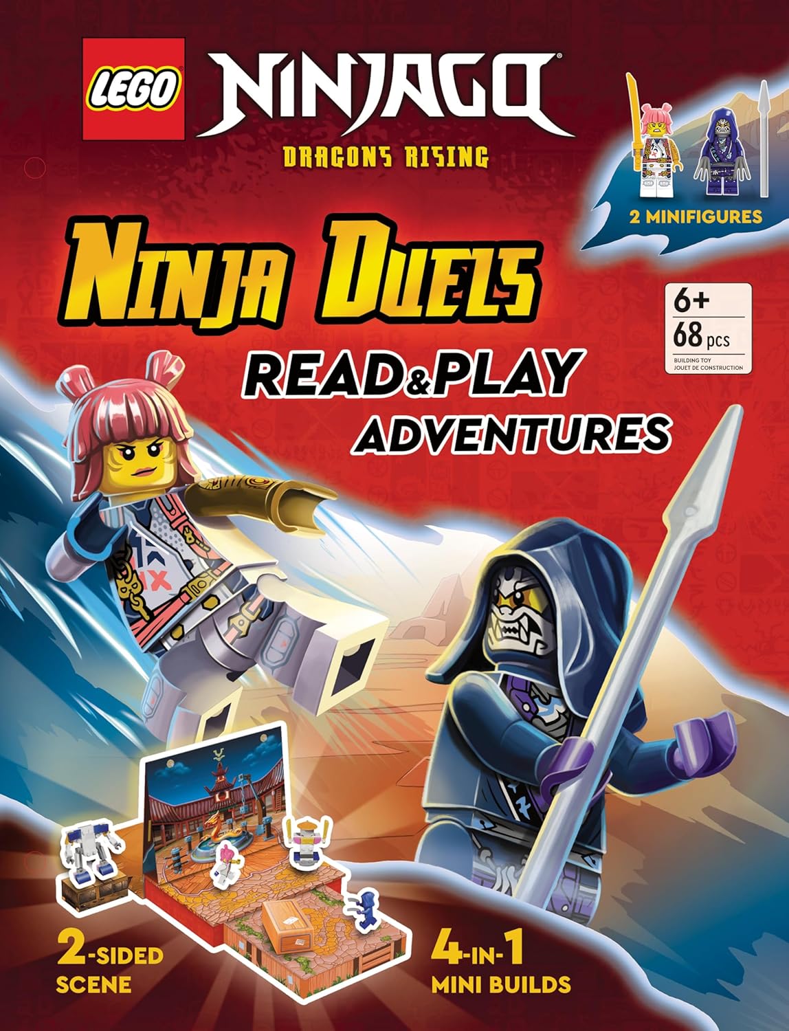 LEGO NINJAGO Read & Play Adventures: Ninja Duels Hardcover Book