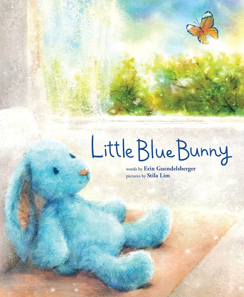 Little Blue Bunny Hardcover Book