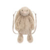 Bashful Bunny Beige Backpack made by Jellycat