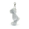 Bashful Silver Bunny Bag Charm from Jellycat