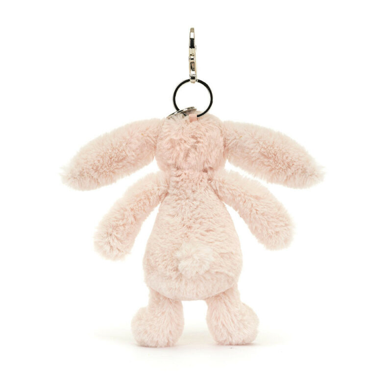 Bashful Blush Bunny Bag Charm made by Jellycat