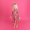 Gigi and Max Rose Bamboo Viscose Tutu Dress