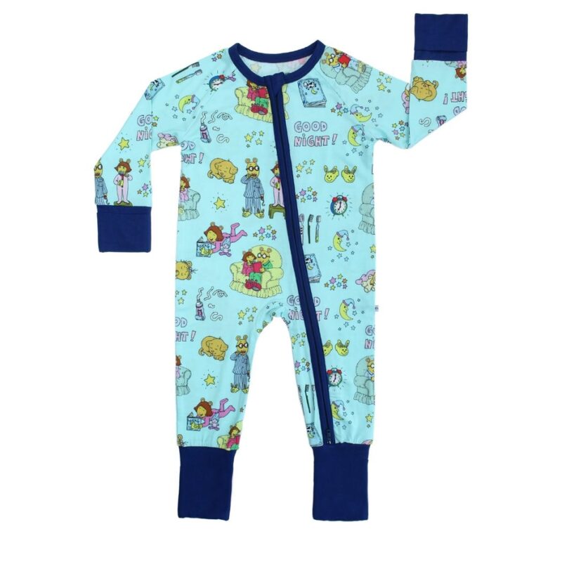 Goodnight Arthur Bamboo Viscose Convertible Romper