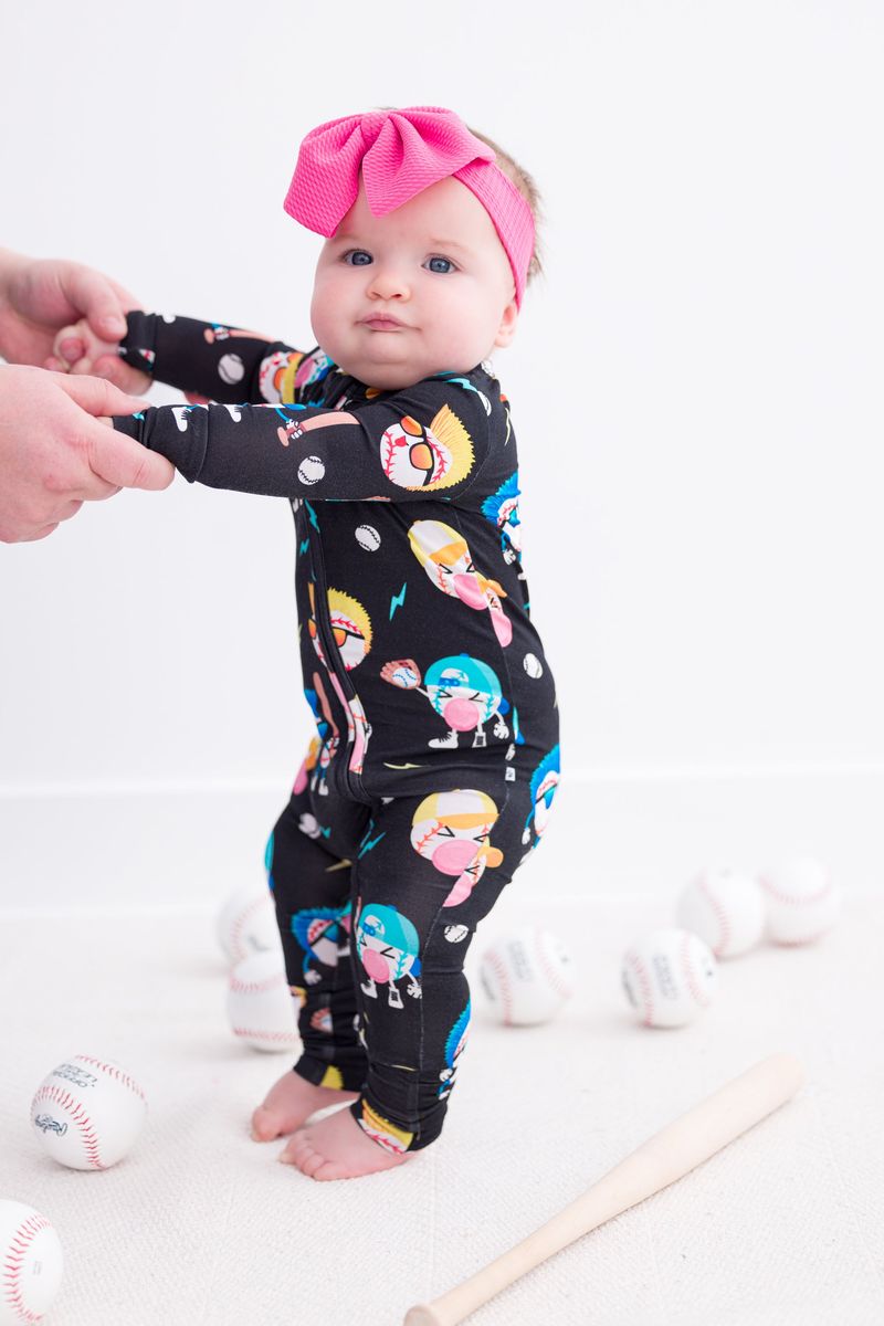 Birdie Bean Slugger Bamboo Viscose Convertible Romper