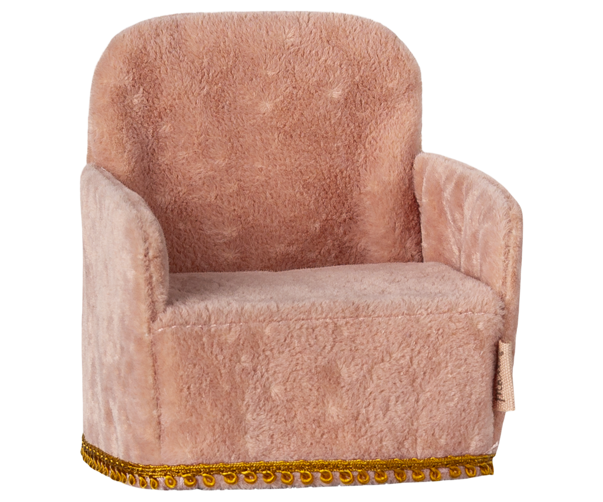 Maileg Mouse Folding Chair In Rose