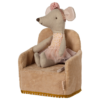 Mouse Folding Chair In Powder made by Maileg