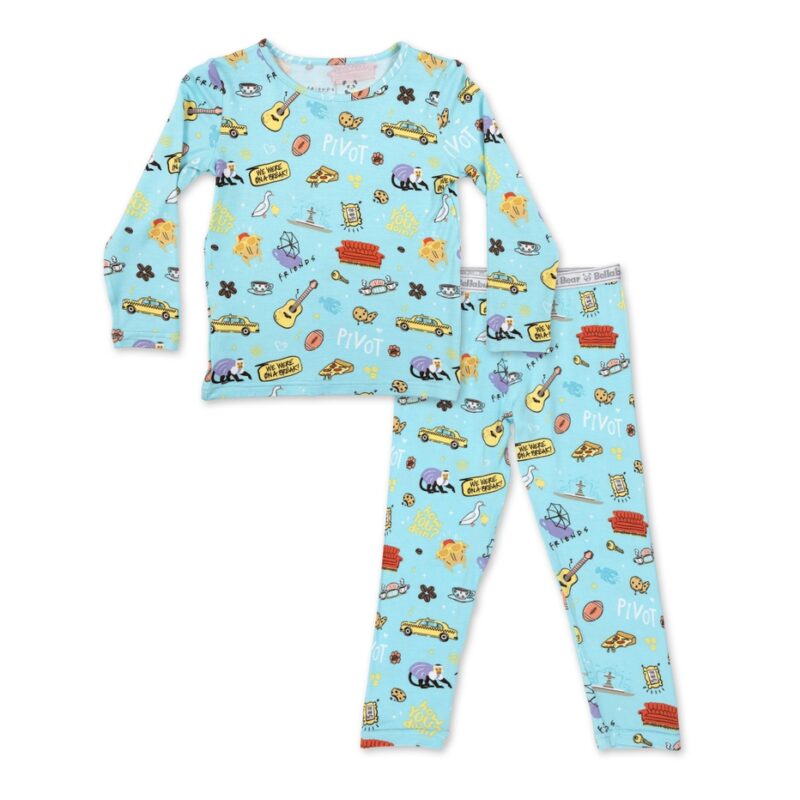 Bellabu Bear Central Perk Friends Bamboo Viscose Pajama Set