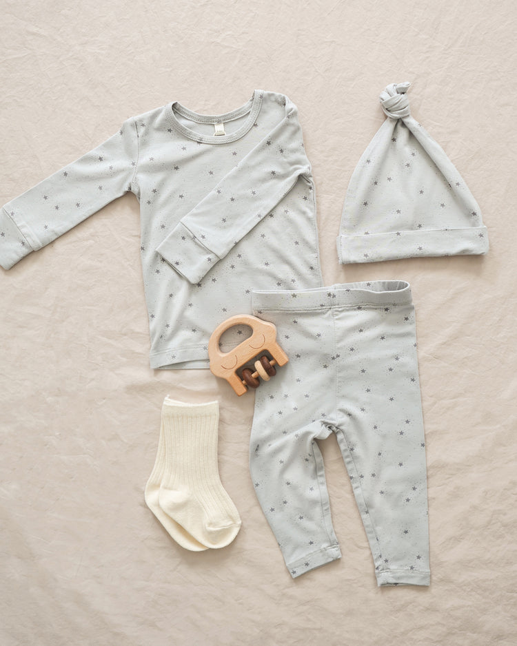 Quincy Mae Bamboo Pajama Set In Twinkle