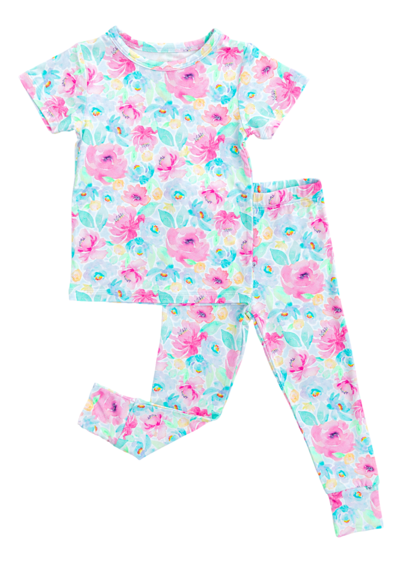 Birdie Bean Trinity Bamboo Viscose Short Sleeve Pajamas Baby Clothes