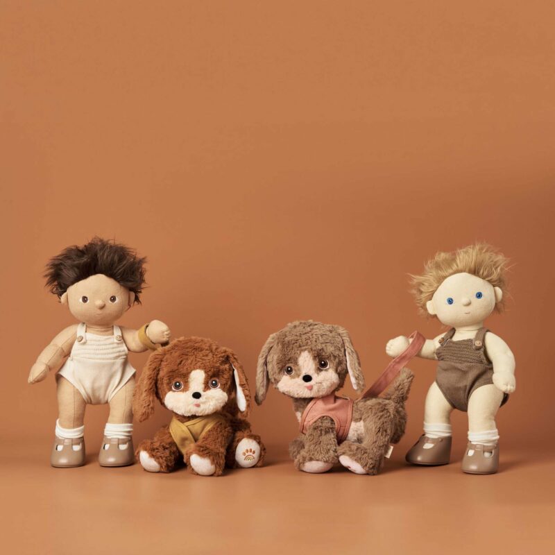 Olli Ella Dinkum Dog Honey Toys