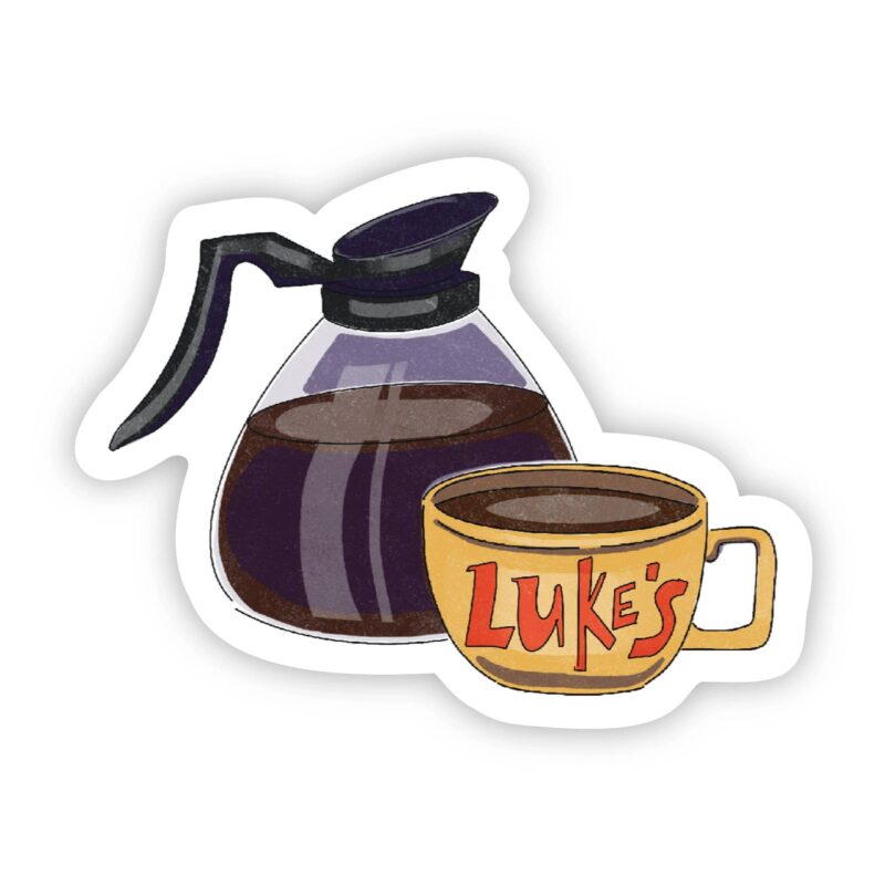 Big Moods Luke's Coffee Sticker