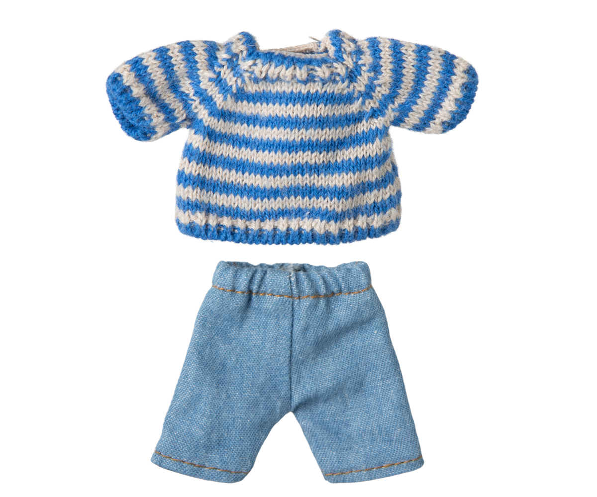 Maileg Big Brother Knitted Sweater and Pants