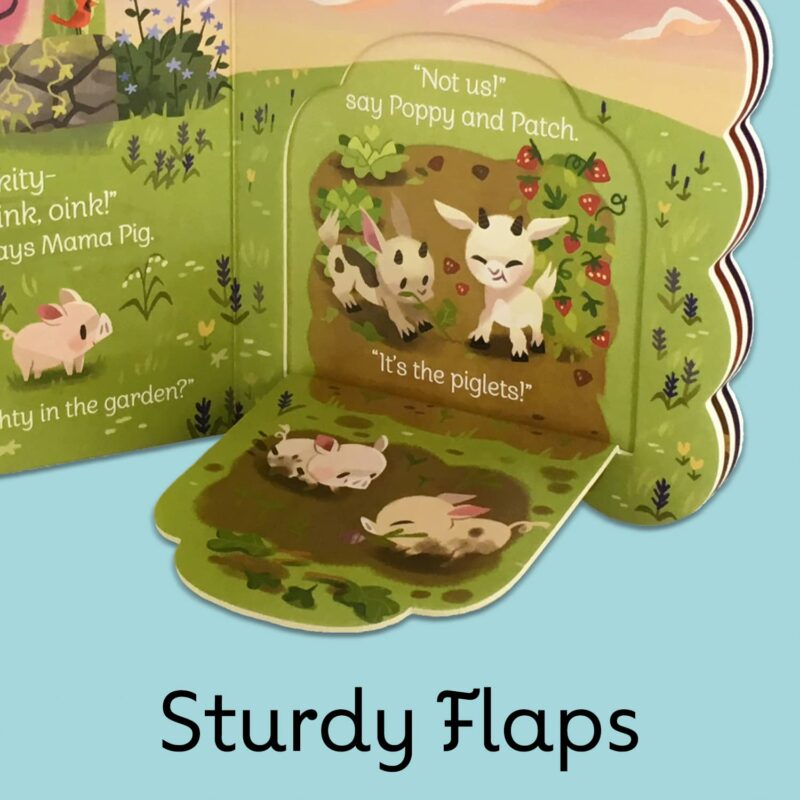 Babies on the Farm Lift-a-Flap Board Book from
