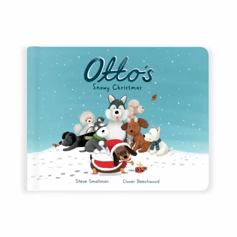 Jellycat Otto’s Snowy Christmas Book Blossom